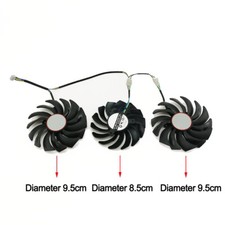95mm 85mm For MSI GTX1080ti GAMING TRIO Graphics Cooling Fan PLD10010S12HH 4Pin picture