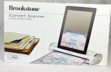 Brookstone iConvert Portable Document Scanner New In Box picture