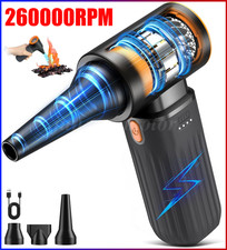 260000RPM Electric Air Duster Cordless Mini Jet Dry Blower Portable Turbo Fan US picture