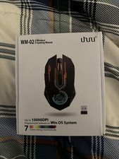 UHURU Wireless Gaming Mouse, Rechargeable USB Wireless Mouse with RGB picture