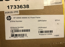 HPE HP JC111A 9500 A9500 S9500E Switch AC Power Frame 3500W 3.5kW w/ 1x 1800 PSU picture