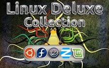 LINUX DELUXE COLLECTION 5 Full Operating Systems picture