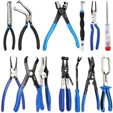 Electrical Disconnect Pliers Set 13PCS Blue for Cars Tools Car Electrical picture