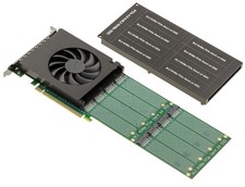Broadcom PEX88048 PCIe 4.0 x16 Card For 8 M.2 NVMe SSDs picture