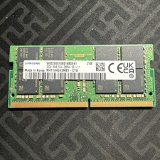 Samsung 32GB DDR4 2666 MHz PC4-21300 Laptop RAM M471A4G43MB1-CTD picture