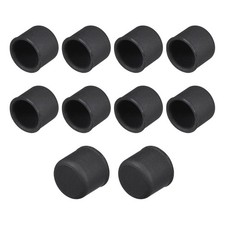Silicone RCA Port Anti-Dust Stopper Cap Cover Black 10pcs picture