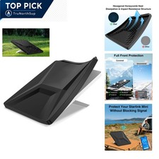 Starlink Mini Satellite Dish Waterproof Silicone Protective Cover Black picture
