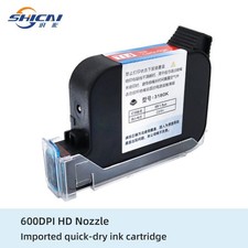 3pcs Blue Ink Fast Drying Cartridge Refill for 12.7mm Handheld Inkjet Printer picture