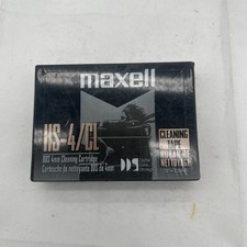 NEW Sealed HS-4/CL Maxell 4mm Cleaning Cartridge DDS & DDS2 Data Storage Drives picture
