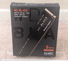 NEW SEALED Western Digital WD_BLACK SN770 2TB M.2 NVMe Internal SSD WDS200T3X0E picture