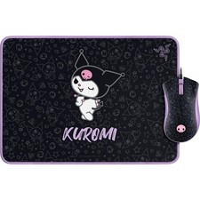 Razer DeathAdder Essential and Goliathus Mouse Mat Bundle Kuromi Edition picture