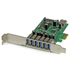 Startech Pexusb3S7 7 Port Usb 3.0 Pci Express Card Pcie Adapter Controller picture