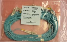 Fiber Cable NoX66250-5 50 um OM4 5 meter Plenum LC-LC 10G MMF picture