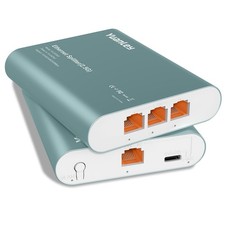 1 to 3 Port 2.5G Ethernet Splitter Switch with PoE Input, 4 Port 2.5G High Sp... picture