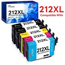 5x Compatible With 212XL Ink for Epson Workforce XP-4100 XP-4105 WF-2830 WF-2850 picture