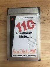 Sandisk 110MB FLASHDISK PCMCIA PC CARD FLASH CARD picture