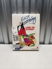 NEW SEALED Spinnaker Easy Learning ‘Learn The Alphabet’ IBM/Apple/Commodore picture