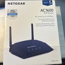 NETGEAR AC1600 Dual Band Gigabit Smart WiFi 5 Router (R6260) picture