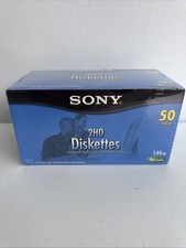 NEW - SONY 50MFD 2HD Double Sided 3.5