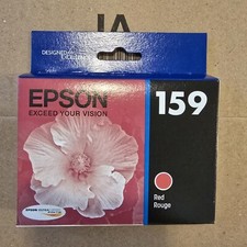 Epson 159 Red Ink Cartridge Genuine OEM C13T159720 for R2000 SEALED Exp 11/26 picture