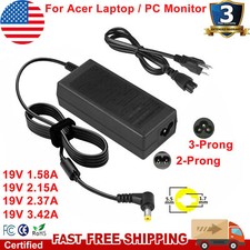 For Acer AC Adapter Laptop Charger Computer Monitor Power Supply 5.5*1.7mm Tip picture