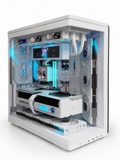 Custom Built White RTX 5080 Gaming PC | Ryzen 9 9900X3D | 64GB DDR5 | 4TB Gen5 picture