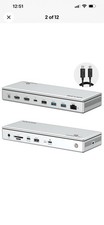 WAVLINK Thunderbolt 4 Triple Display Docking Station, WL-UTD45 NEW picture