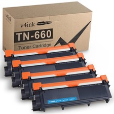 4PK HY TN660 Toner Cartridge For Brother MFC-L2700DW HL-L2300D DCP-L2540DW TN630 picture