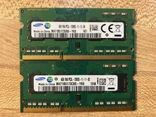 Gently Used Samsung 8GB PC3L-12800S-11-11 11-13 Notebook Ram Kit picture