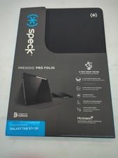 Speck Presidio Pro Folio Series Case for Samsung Galaxy Tab S7+ (Plus) - Black picture