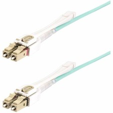 StarTech 4m LC to LC (UPC) OM4 Multimode Fiber Optic Cable w/Push-Pull Tabs picture