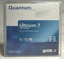Quantum Ultrium 7 Data Cartridge LTO 6/15 TB Barium Ferrite 0.5
