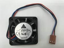 DELTA 4010 AFB0412HA -F00 DC12V 0.14A 40mm 3-wire axial cooling fan 3pin picture