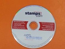 ⭐️⭐️⭐️⭐️⭐️ PC Software CD Disc Stamps.com 1998-2011 picture