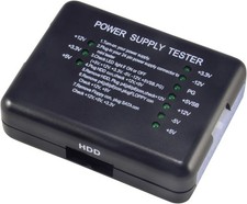 PC Computer 20/24 Pin Power Supply Tester With PSU ATX SATA HDD Connectors picture