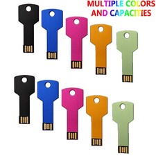 5/10PCS USB 2.0 Flash Drive Key Shaped Thumb Memory Stick 2G,4G,8G,16G,32G Lot picture