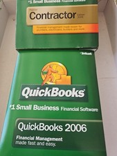 Quickbooks Premier Contractor Edition 2006 Windows Financial Software CD/Reg Key picture