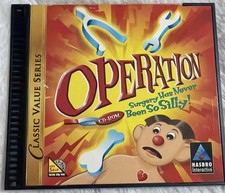 Operation Surgery Has Never Been So Silly PC CD-ROM, 1998 vintage Hasbro picture
