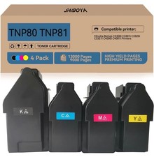 TNP80 TNP81 Toner Cartridges for Minolta bizhub C3300i C3301i C3320i C3321i C400 picture
