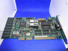 TSENG LABS MAX VGA 4000 ET4000AX GRAPHICS CARD FCC ID: HYG-VGA-4100 ISA # GK3625 picture
