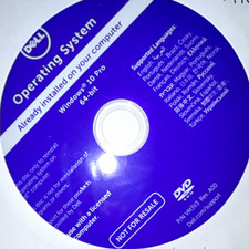 Dell Windows 10 Pro 64-bit Operating System DVD Multilingual WM3V5 Rev A00 picture