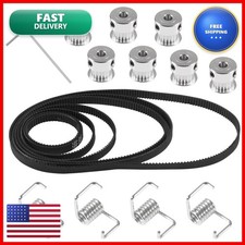 QCCAN 21PCS/Set GT2 Timing Belt Pulley Include 8pcs Mix Timing Belt 6 Mm Width picture