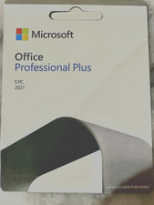 5 PC’s Microsoft Office Professional Plus 2021  Key Card | Lifetime 5 Users picture