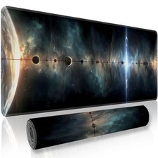 1pc Multi-Size Flower Mouse Pad, Oversized 2D Flat Gaming Mouse Pad for Deskto picture