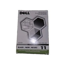 Genuine Dell KX701 / 11 Black Inkjet Printer Ink Cartridge, NEW Sealed picture