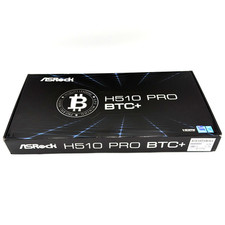 ASRock H510 Pro BTC+ AI/Mining Motherboard LGA1200 6 GPU PCIe Open Box NeverUsed picture