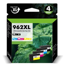 4Pack 962XL Printer Ink For HP OfficeJet Pro 9010 9015 9015e 9016 9018 9020 9025 picture