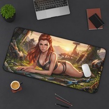 Aloy Mouse Pad, Horizon Desk Mat, Gaming Mouse Pad XL, Gamer Setup picture