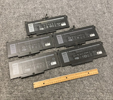 Lot of 5 Dell RJ40G 3941mAh Original Laptop Batteries For Latitude picture