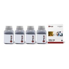 4Pk LTS CRG104 Black Toner Refill Kit Compatible for Canon ImageClass 4120 4140 picture